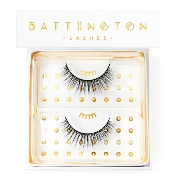 NIB Battington Monroe 3D Silk Lashes + Glue Kit - Picture 6 of 11
